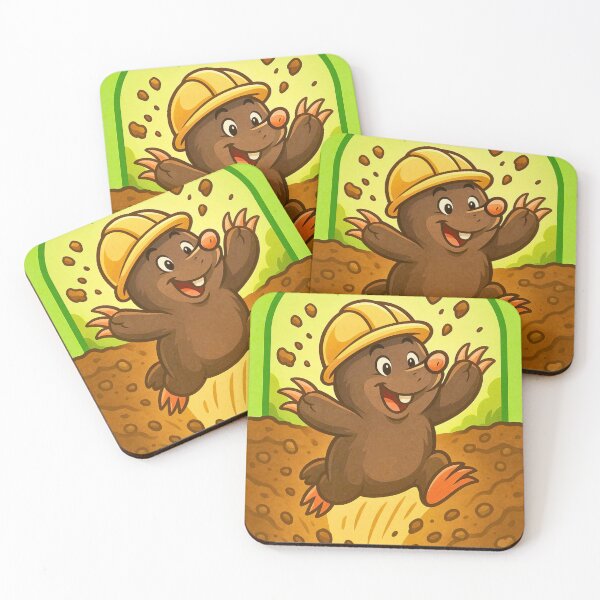 Item preview, Happy mole designed and sold by Krachtvanjehart.