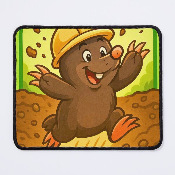 Item preview, Happy mole designed and sold by Krachtvanjehart.
