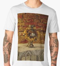Russian samovar and sushki Men's Premium T-Shirt
