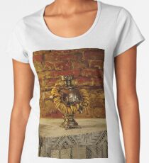 Russian samovar and sushki Women's Premium T-Shirt