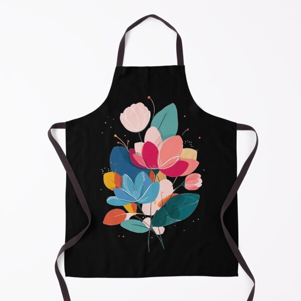 Item preview, Modern Abstract Floral – Color Pop designed and sold by shopsoftbloom.
