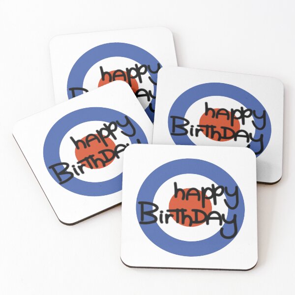 Item preview, Happy Birthday | Retro Mod Target Design designed and sold by Rodney's Marketplace.