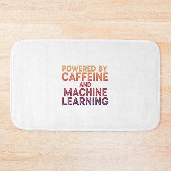 Item preview, Powered by Caffeine and Machine Learning – Funny AI Geek Coffee T-Shirt designed and sold by ArtByRahim.