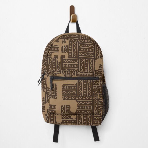 Item preview, African brown textile bogolan designed and sold by Wolagno.