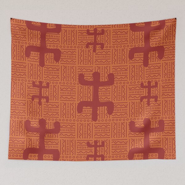 Item preview, African textile Bogolan designed and sold by Wolagno.