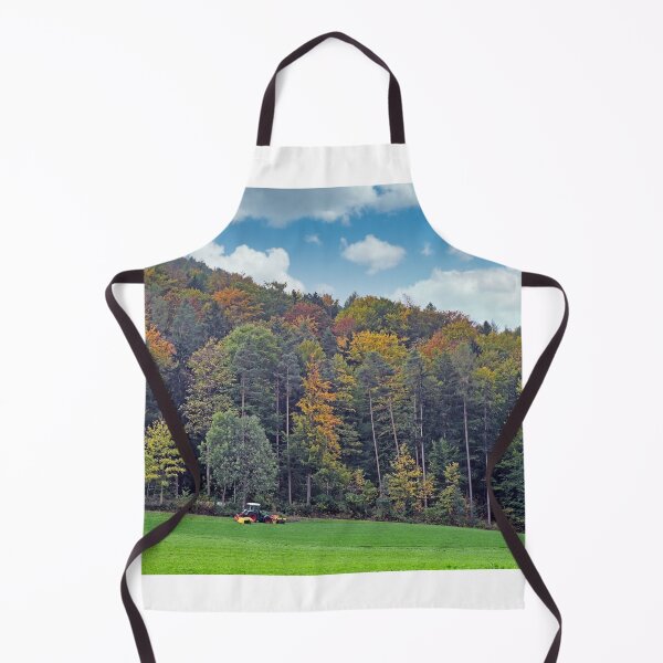 Item preview, A tractor cuts hay on a field,Lower Austria,Austria,autumn season designed and sold by goceris.