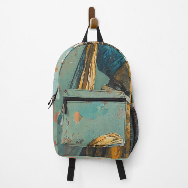 Item preview, Mouse Without a Pearl Earring – Whimsical Art Inspired by Classic Portraits designed and sold by artHAPPEAK.