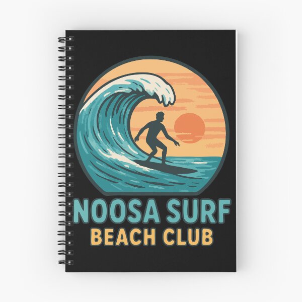 Item preview, Noosa Surf Beach Club Australia Retro designed and sold by TomFrontierArt.