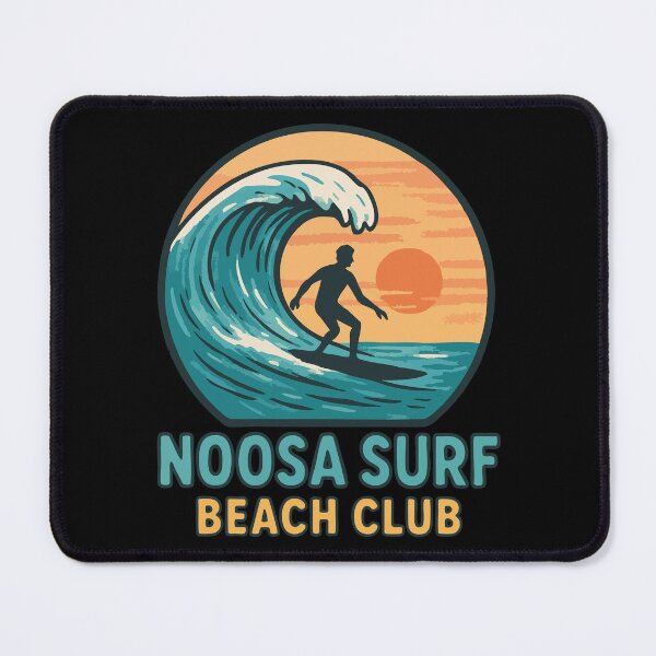 Item preview, Noosa Surf Beach Club Australia Retro designed and sold by TomFrontierArt.