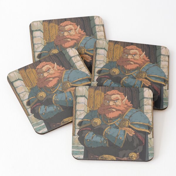 Item preview, Armored Dwarf Token designed and sold by bapupa.