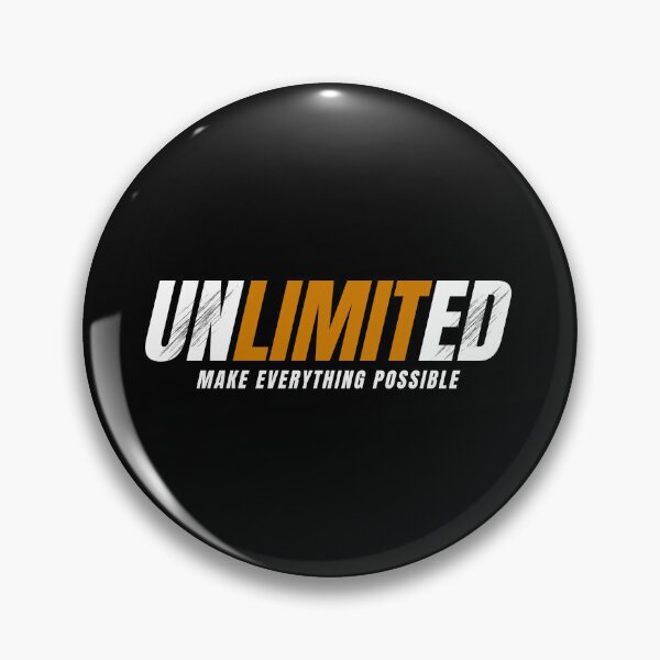 Item preview, Unlimited – Make Everything Possible Motivational Design designed and sold by MP-GRAPHIXS.