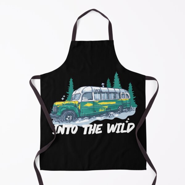 Item preview, Into the Wild Magic Bus 142 nature movie white designed and sold by grafikis.