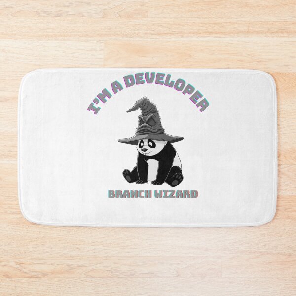 Item preview, Panda Wizadr, I'm a developer branch wizard,  designed and sold by LorekWiola27.
