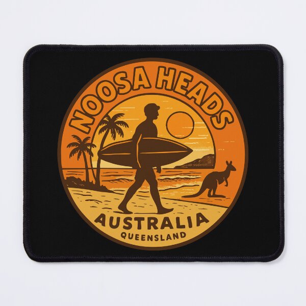Item preview, Noosa Heads Beach Surf Club Australia Queensland designed and sold by TomFrontierArt.