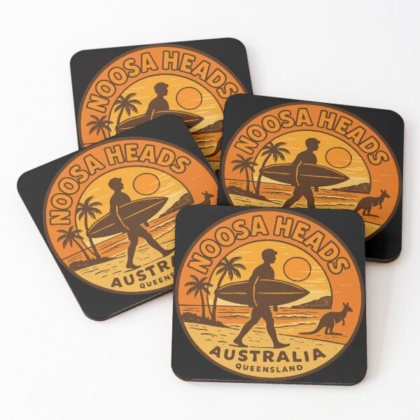 Item preview, Noosa Heads Beach Surf Club Australia Queensland designed and sold by TomFrontierArt.