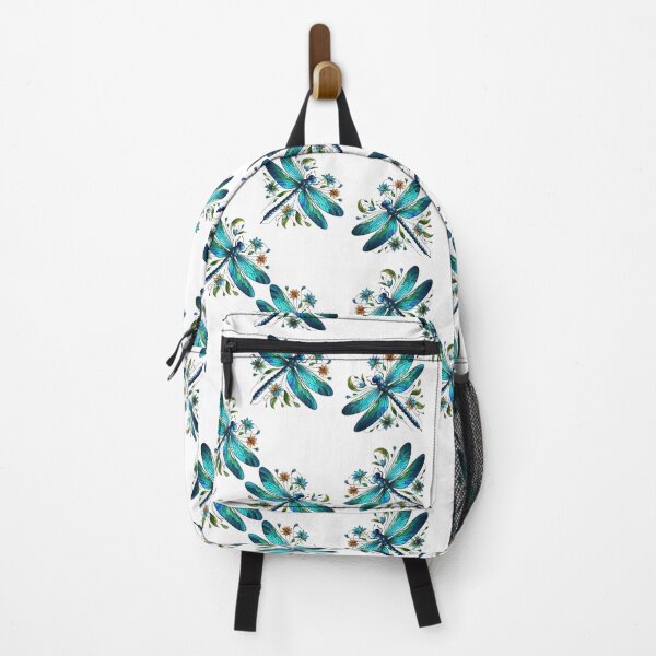 Item preview, Dragonfly Floral designed and sold by Sonia Jones Art.