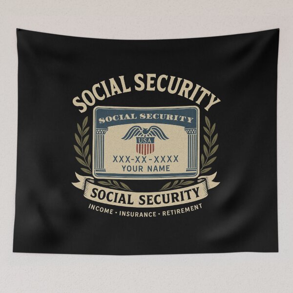 Item preview, Social Security designed and sold by Khamique.