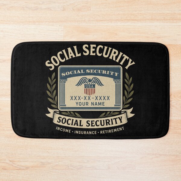 Item preview, Social Security designed and sold by Khamique.