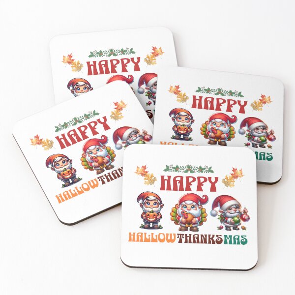 Item preview, Happy HallowThanksMas designed and sold by LivingFullofFun.