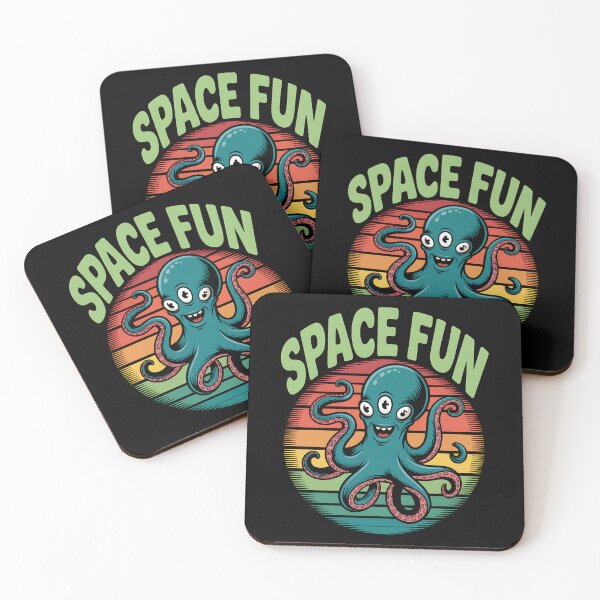 Item preview, Alien Octopus – Retro Space Fun Cosmic Humor Graphic designed and sold by Taans-Creation.