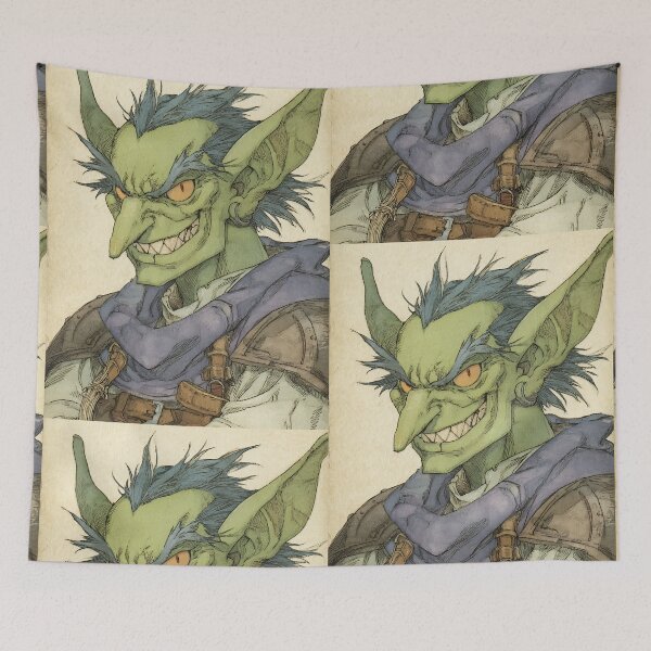 Item preview, Rogue Goblin Token designed and sold by bapupa.
