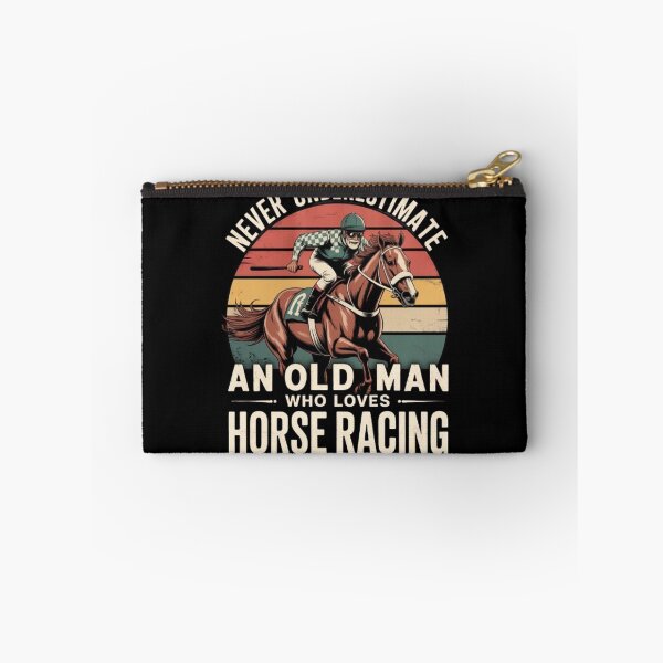 Item preview, Never Underestimate An Old Man Who Loves Horse Racing designed and sold by BHMARTS.