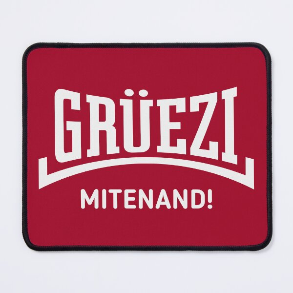 Item preview, Grüezi Mitenand! (Switzerland / Concave / White) designed and sold by MrFaulbaum.