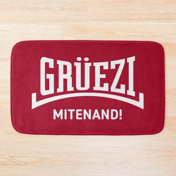 Item preview, Grüezi Mitenand! (Switzerland / Concave / White) designed and sold by MrFaulbaum.