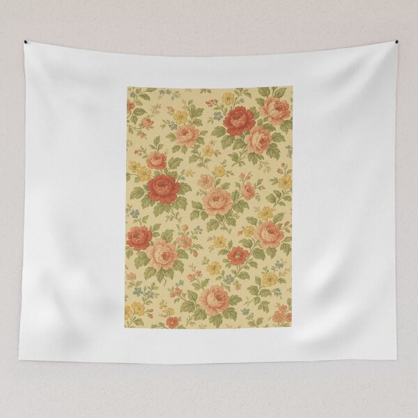 Item preview, Vintage Rose Pattern designed and sold by ArtQueen777.
