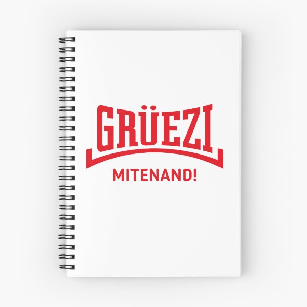 Item preview, Grüezi Mitenand! (Switzerland / Concave / Red) designed and sold by MrFaulbaum.