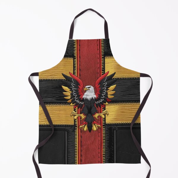 Item preview, German Eagle Black Red Gold Flag Art designed and sold by ArtDesignTp.