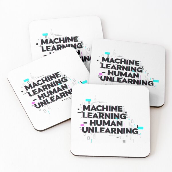 Item preview, Machine Learning Human Unlearning – Funny AI & Tech Geek T-Shirt designed and sold by ArtByRahim.