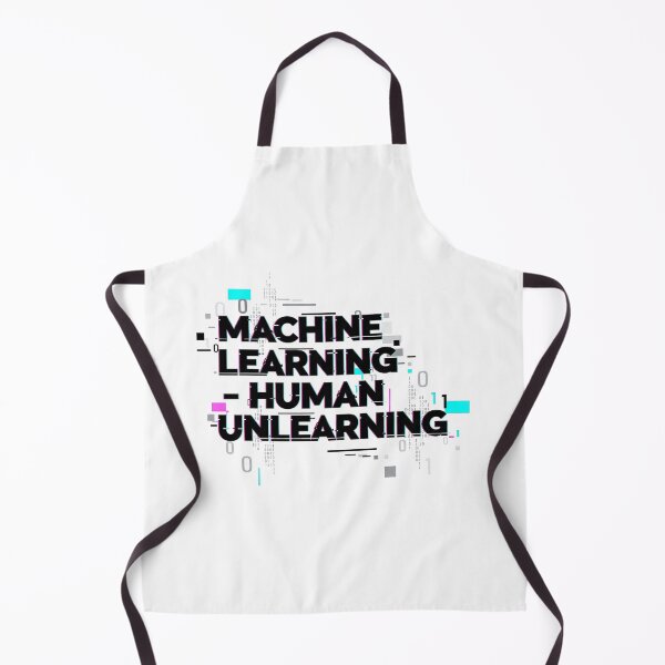 Item preview, Machine Learning Human Unlearning – Funny AI & Tech Geek T-Shirt designed and sold by ArtByRahim.