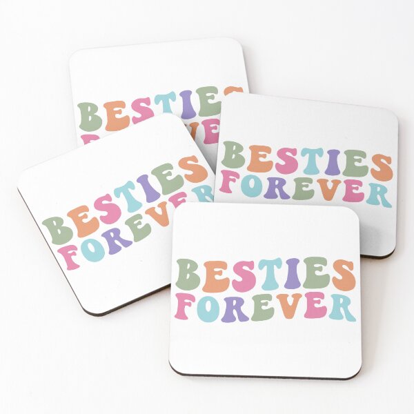 Item preview, Besties Forever – Cute Friendship Quote designed and sold by artcultreone.