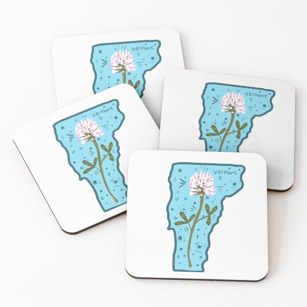 Item preview, Vermont state flower outline designed and sold by Peachy-Keen-Co.