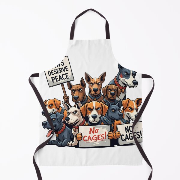 Item preview, Cartoon Dogs Protesting designed and sold by starlooklike.