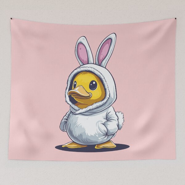Item preview, Ducklings in bunny costumes designed and sold by drizzd.