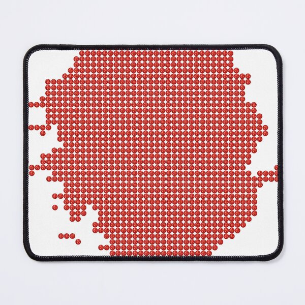 Item preview, Sierra Leone Red Rhinestone designed and sold by TheIconSmith.