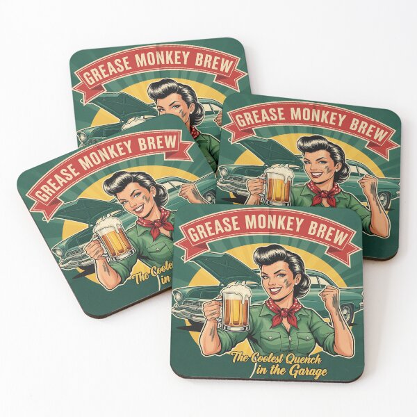 Item preview, Grease Monkey Brew designed and sold by Cozy-Old-Pub.