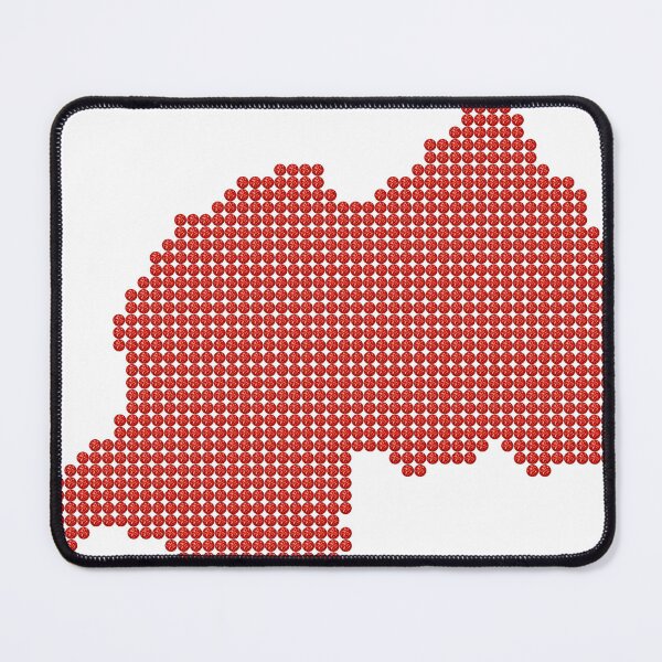 Item preview, Rwanda Red Rhinestone designed and sold by TheIconSmith.