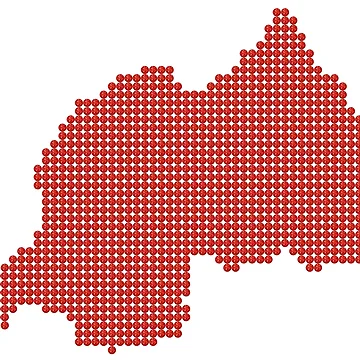 Vorschaubild zum Design Ruanda Roter Strass von TheIconSmith
