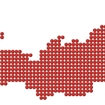 Artwork thumbnail, Russia Red Rhinestone by TheIconSmith