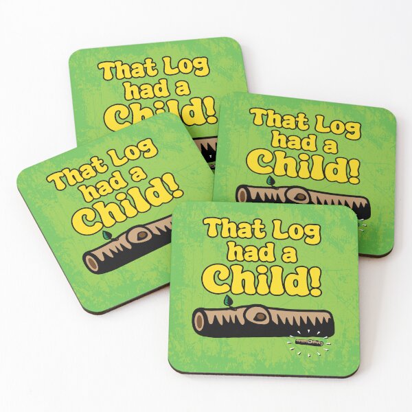 Item preview, That log had a child yoda Star Wars designed and sold by Captain Banjo.