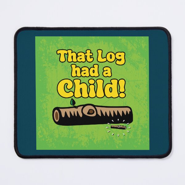 Item preview, That log had a child yoda Star Wars designed and sold by Captain Banjo.