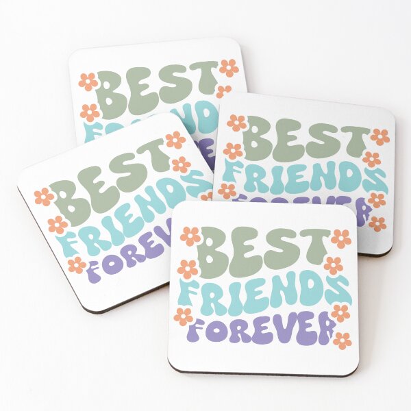Item preview, Retro Best Friends Forever – Vintage Friendship Quote designed and sold by artcultreone.