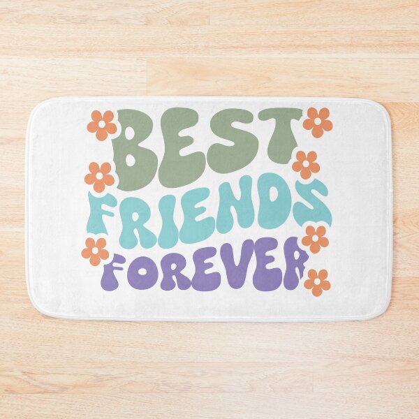 Item preview, Retro Best Friends Forever – Vintage Friendship Quote designed and sold by artcultreone.