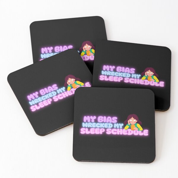 Item preview, K-Pop Bias Wrecker – My Bias Wrecked My Sleep Schedule | Funny K-Pop Fan Design designed and sold by Straight-Up Snark.