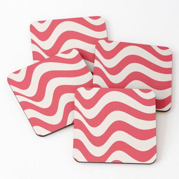 Item preview, Abrstract Cream Red Waves designed and sold by LOVE, AMY.