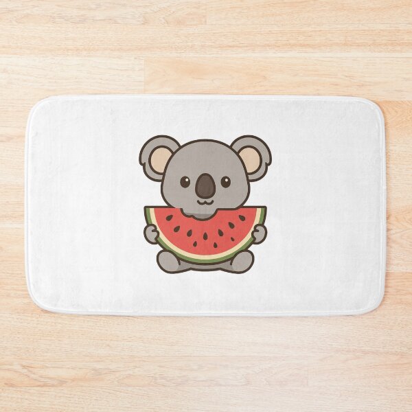 Item preview, Playful Cartoon Koala Holding Watermelon Slice – Cute Fruit Animal Art designed and sold by Confuzz1ed.