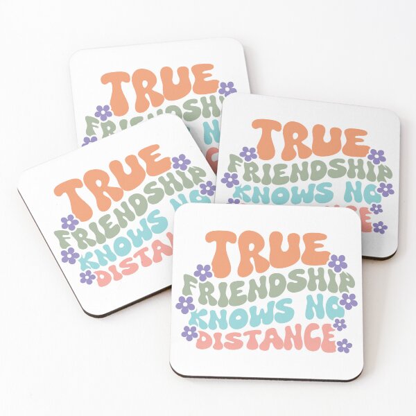 Item preview, True Friendship Knows No Distance designed and sold by artcultreone.